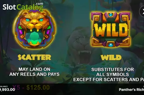 Οθόνη5. Panther’s Riches Κουλοχέρης