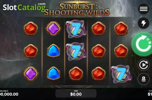 Οθόνη2. Sunburst: Shooting Wilds Κουλοχέρης