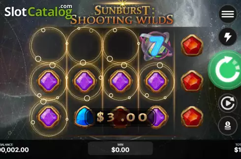 Οθόνη3. Sunburst: Shooting Wilds Κουλοχέρης