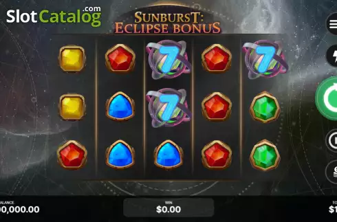 Οθόνη2. Sunburst: Eclipse Bonus Κουλοχέρης