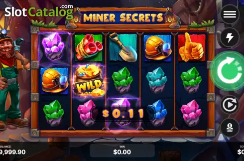 Οθόνη3. Miner Secrets Κουλοχέρης