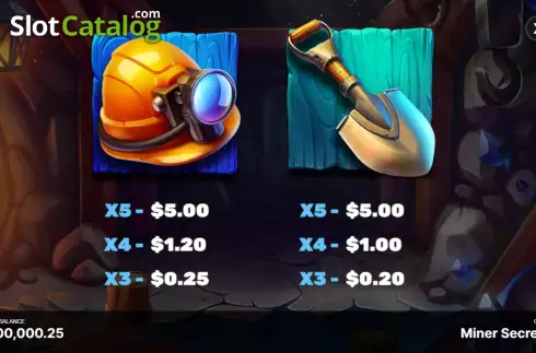 Οθόνη8. Miner Secrets Κουλοχέρης
