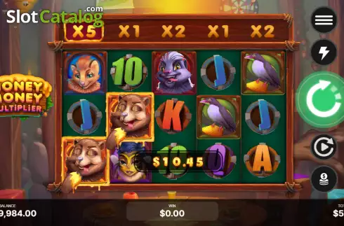 Οθόνη3. Honey Money Multiplier Κουλοχέρης