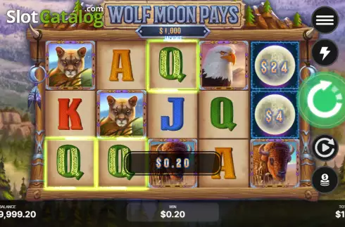 Οθόνη3. Wolf Moon Pays Κουλοχέρης