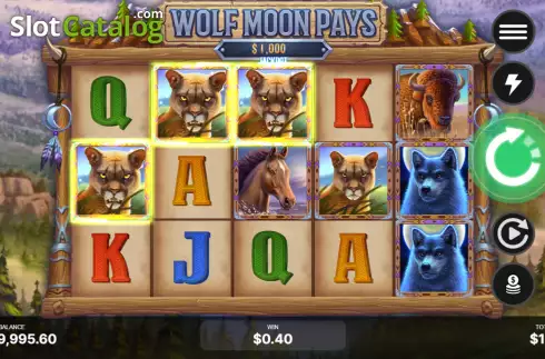 Οθόνη4. Wolf Moon Pays Κουλοχέρης