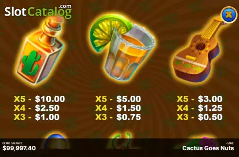 Οθόνη6. Cactus Goes Nuts Κουλοχέρης
