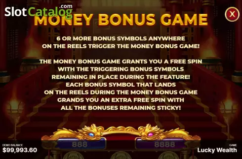 Οθόνη9. Lucky Wealth (Begames) Κουλοχέρης