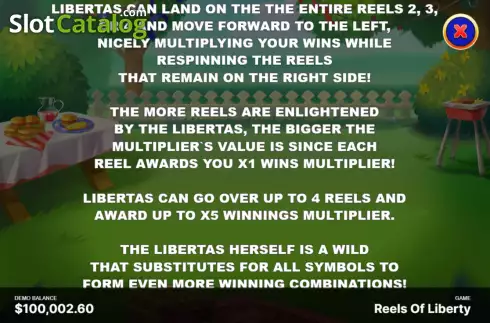 Οθόνη7. Reels of Liberty Κουλοχέρης
