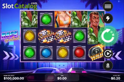 Οθόνη2. Race of Luck Κουλοχέρης