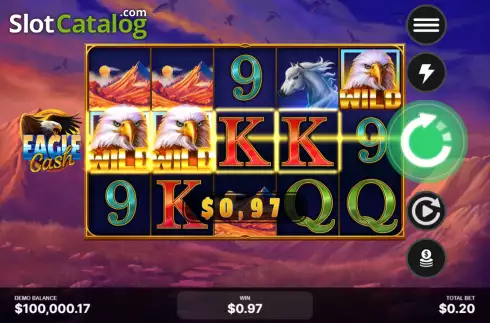 Οθόνη3. Eagle Cash Κουλοχέρης