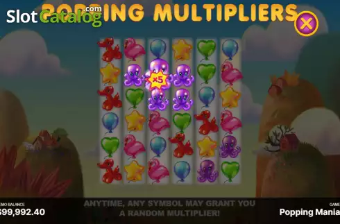 Οθόνη7. Popping Mania Κουλοχέρης 