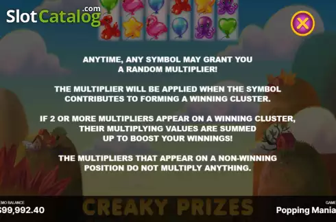 Οθόνη8. Popping Mania Κουλοχέρης 