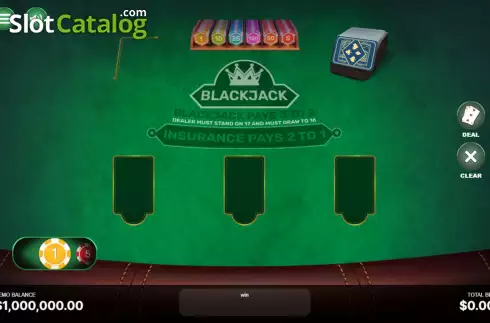 Οθόνη2. Blackjack (Begames) Κουλοχέρης