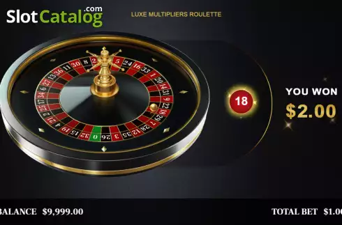 Οθόνη3. Luxe Multipliers Roulette Κουλοχέρης