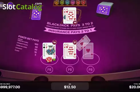 Οθόνη4. Poker Bet Blackjack Κουλοχέρης