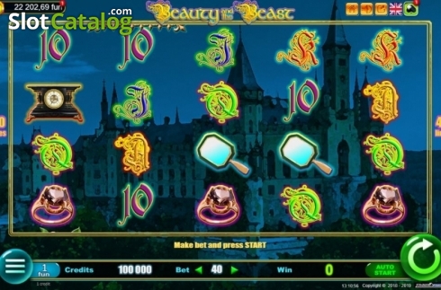 Οθόνη4. Beauty and the Beast (Belatra Games) Κουλοχέρης