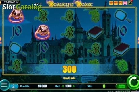 Οθόνη5. Beauty and the Beast (Belatra Games) Κουλοχέρης