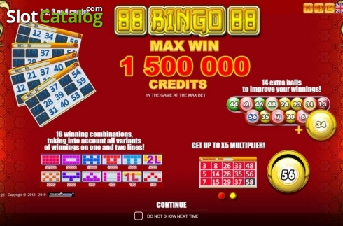 Οθόνη2. 88 Bingo 88 Κουλοχέρης