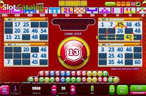 Οθόνη5. 88 Bingo 88 Κουλοχέρης