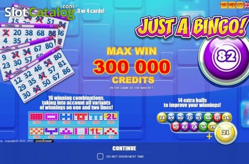 Οθόνη2. Just A Bingo Κουλοχέρης