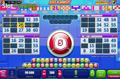 Οθόνη4. Just A Bingo Κουλοχέρης