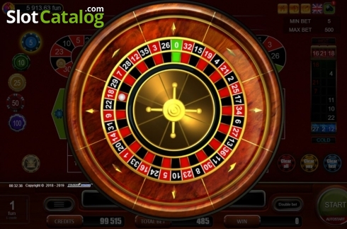 Οθόνη5. European Roulette (Belatra Games) Κουλοχέρης