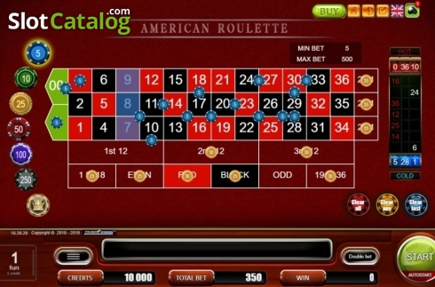 Οθόνη4. American Roulette (Belatra Games) Κουλοχέρης