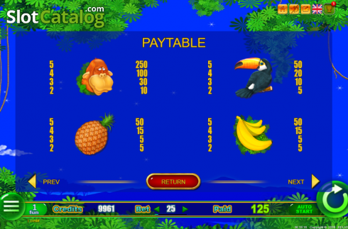 Οθόνη6. Monkey Jackpot Κουλοχέρης
