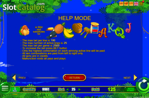 Οθόνη8. Monkey Jackpot Κουλοχέρης
