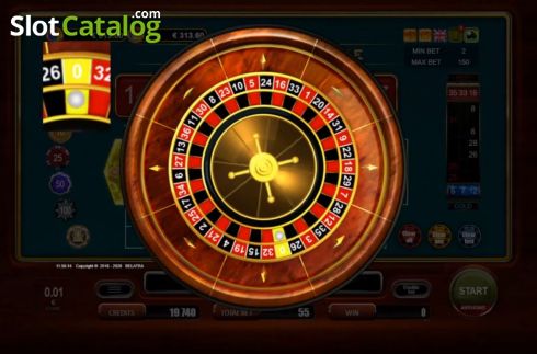 Οθόνη4. Lucky Roulette (Belatra Games) Κουλοχέρης 