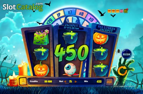 Οθόνη3. Halloween Jackpot Κουλοχέρης