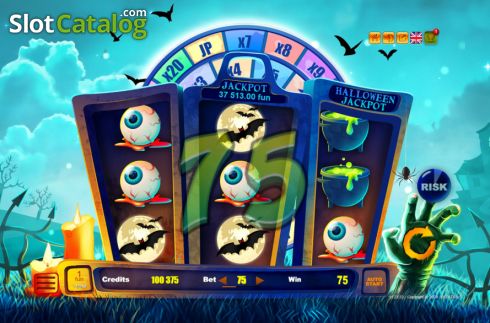 Οθόνη5. Halloween Jackpot Κουλοχέρης