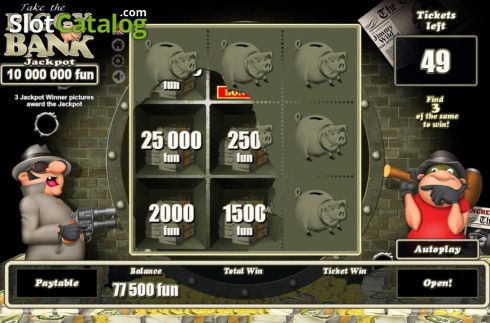 Οθόνη4. Piggy Bank Scratch (Belatra Games) Κουλοχέρης