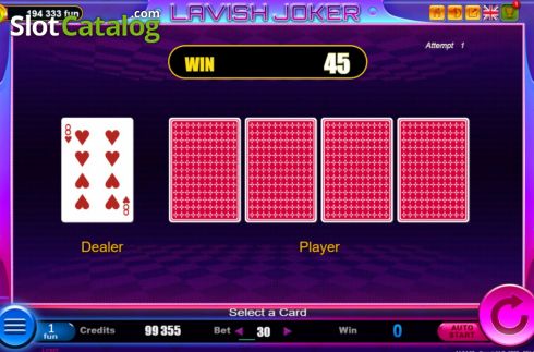 Οθόνη6. Lavish Joker Κουλοχέρης