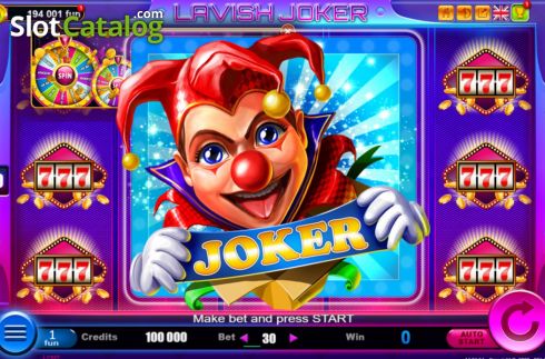 Οθόνη2. Lavish Joker Κουλοχέρης