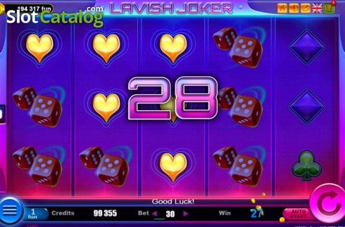 Οθόνη5. Lavish Joker Κουλοχέρης