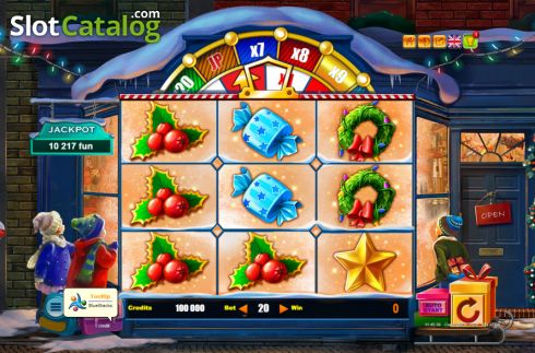 Οθόνη2. Christmas Jackpot Κουλοχέρης