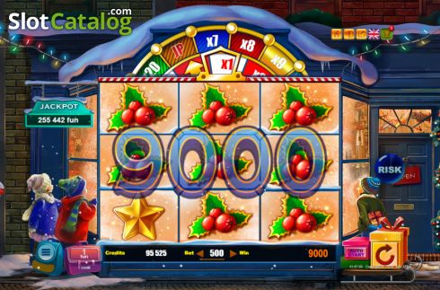 Οθόνη4. Christmas Jackpot Κουλοχέρης