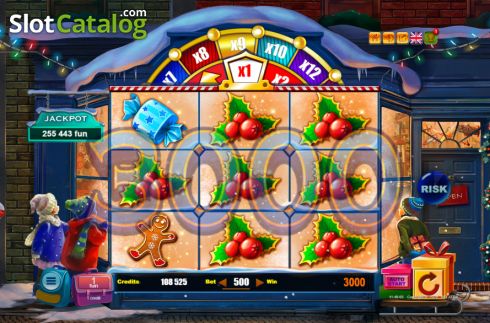 Οθόνη5. Christmas Jackpot Κουλοχέρης