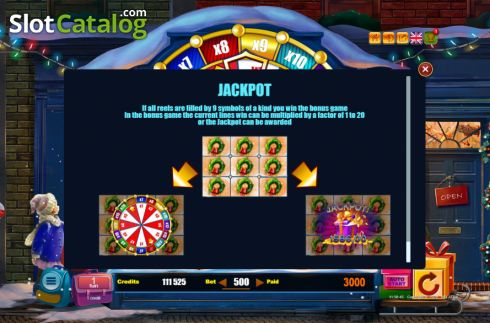 Οθόνη9. Christmas Jackpot Κουλοχέρης