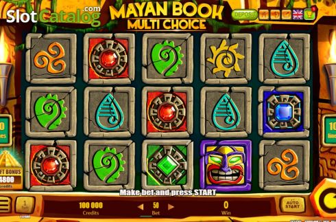 Οθόνη3. Mayan Book Κουλοχέρης