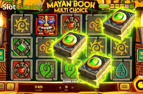 Οθόνη6. Mayan Book Κουλοχέρης