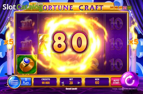 Οθόνη4. Fortune Craft Κουλοχέρης
