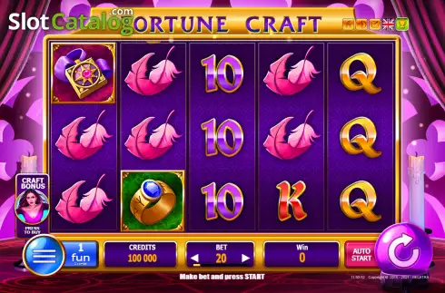 Οθόνη2. Fortune Craft Κουλοχέρης