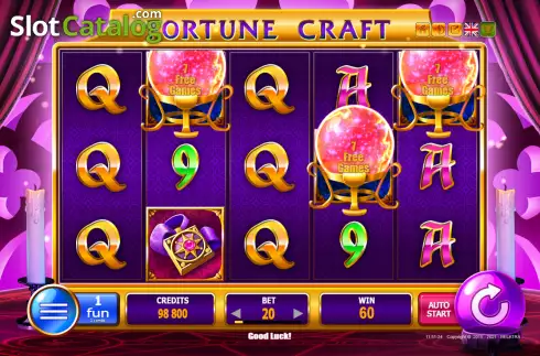 Οθόνη3. Fortune Craft Κουλοχέρης