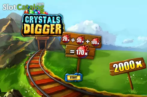 Οθόνη2. Crystals Digger Κουλοχέρης