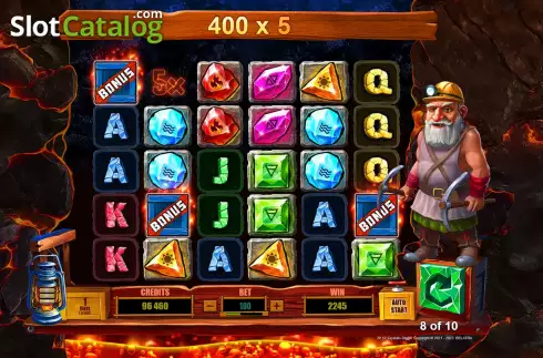 Οθόνη8. Crystals Digger Κουλοχέρης