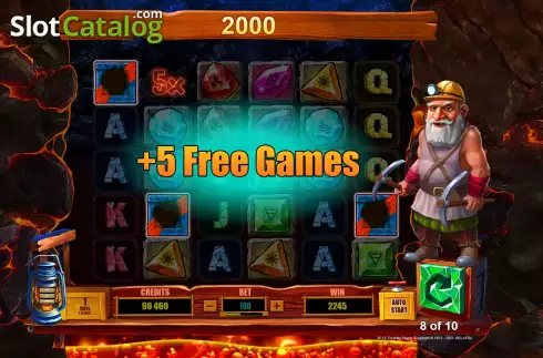 Οθόνη9. Crystals Digger Κουλοχέρης
