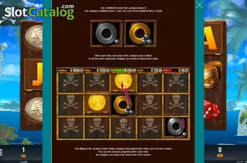 Οθόνη9. Pirate Jackpots Κουλοχέρης