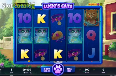 Οθόνη3. Lucie's Сats Κουλοχέρης